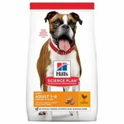 Hill's Science Plan Adult Light Medium Met Kip