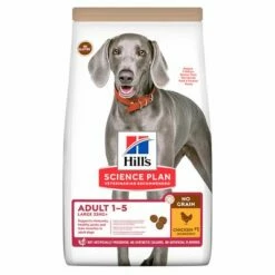 Hill's Science Plan Adult 1-5 No Grain Large Met Kip Hondenvoer