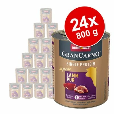 24 X 800 G Animonda GranCarno Adult Single Protein Supreme Hondenvoer