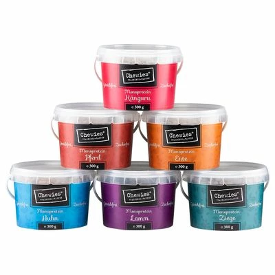 Chewies Trainingssnacks Monoprotein Gemengd Pakket 1 Chewies Trainingssnacks Monoprotein Gemengd Pakket