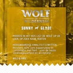 Wolf Of Wilderness "Sunny Glade" - Wild Hondenvoer -Exporteren Bitiba winkel 2 wow benefitboard sunnyglade 1000x1000 de 8