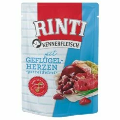 RINTI Kennerfleisch Zakjes 10 X 400 G -Exporteren Bitiba winkel 311996 pla rinti kennerfleisch pouch gefluegelherzen 400g hs 01 3