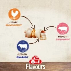 8in1 Triple Flavour Kauwbotten XS -Exporteren Bitiba winkel 368396 iams 8in1 triple flavour kauknochenxs 7stck hs 03 3