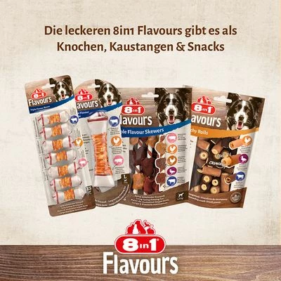 8in1 Triple Flavour Ribs Kauwsticks 6 8in1 Triple Flavour Ribs Kauwsticks - Afbeelding 6
