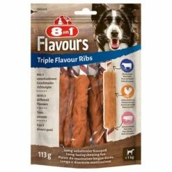 8in1 Triple Flavour Ribs Kauwsticks