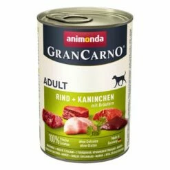 Animonda GranCarno Original Adult 6 X 400 G -Exporteren Bitiba winkel 58168 pla animonda grancarno adult rindkaninchen 400g 1