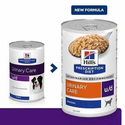 Hill's Prescription Diet Canine U/D Urinary Care Hondenvoer Original -Exporteren Bitiba winkel atf 605632 packaging transition 7
