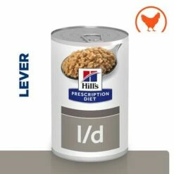 Hill's Prescription Diet Canine L/D Liver Care Hondenvoer Original -Exporteren Bitiba winkel atf 605678 enhanced package front plp 7