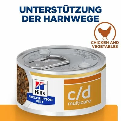 Hill's Prescription Diet C/d Multicare Kip & Groente Ragout -Exporteren Bitiba winkel atf 606412 enhanced package front plp 7