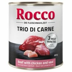 Rocco Trio Di Carne Gemengd Probeerpakket 6 X 800 G Hondenvoer -Exporteren Bitiba winkel la 80504 rocco triodicarne beefchickenveal 800g 1000x1000 7
