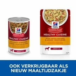 Hill's Science Plan Canine Adult Healthy Cuisine Met Kip Hondenvoer -Exporteren Bitiba winkel sp healthy cuisine thumbnails dog adult chicken transition nl 1