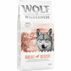 Wolf Of Wilderness Adult 'Great Desert' Hondenvoer - Kalkoen