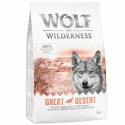 Wolf Of Wilderness Adult 'Great Desert' Hondenvoer - Kalkoen -Exporteren Bitiba winkel wow classic greatdesert 1kg 1000x1000 3