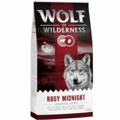 Wolf Of Wilderness 'Ruby Midnight' - Rund & Konijn Hondenvoer
