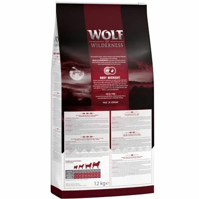 Wolf Of Wilderness 'Ruby Midnight' - Rund & Konijn Hondenvoer 2 Wolf Of Wilderness 'Ruby Midnight' - Rund & Konijn Hondenvoer - Afbeelding 2