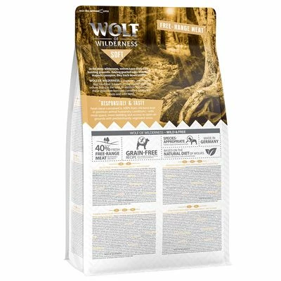 Wolf Of Wilderness "Soft - Gnarled Oaks" - Scharrelkip & Konijn Hondenvoer 8 Wolf Of Wilderness "Soft - Gnarled Oaks" - Scharrelkip & Konijn Hondenvoer - Afbeelding 8